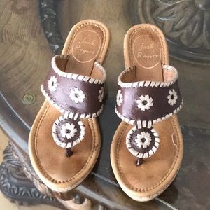 Jack Rogers wedge Brown Size 5 Women’s